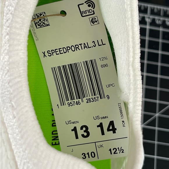 Adidas Men’s Sz 13 X Speedportal.3 LL FG Soccer Cleats Green White HP9718 NEW - Picture 11 of 13